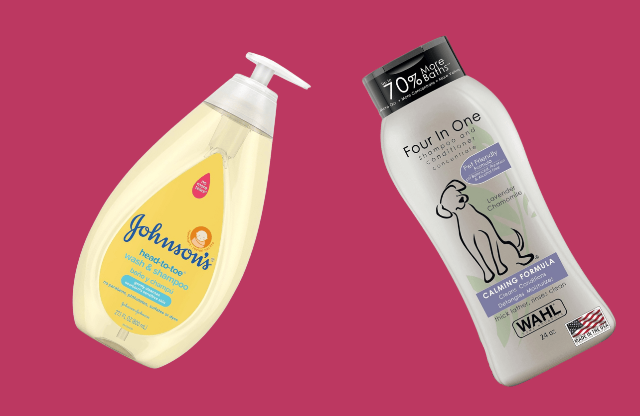 can you use baby shampoo on dogs